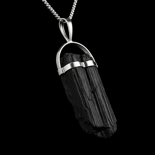Black Tourmaline Pendant #49.1
