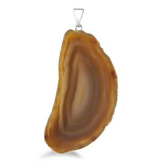 Agate Slice Pendant #S217