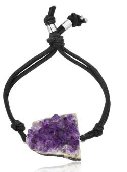 Amethyst Druse Bracelet #1031.1