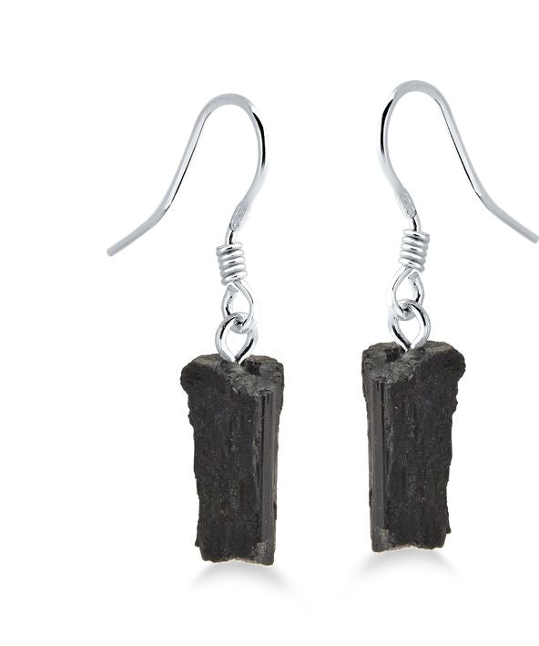Black Tourmaline Earring #S02