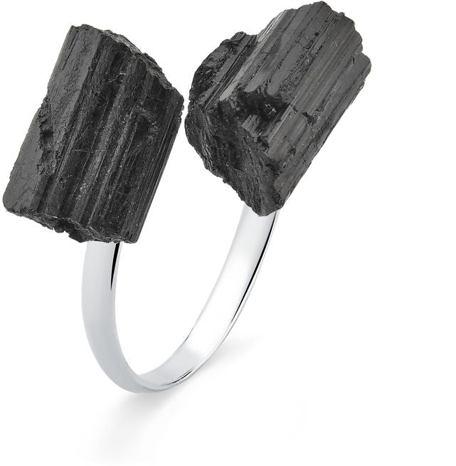 Black Tourmaline Ring #S104