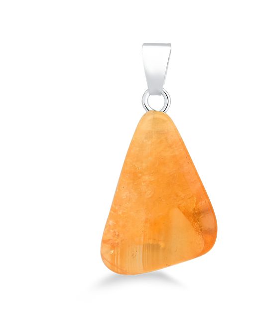 Citrine Polished Pendant #S205