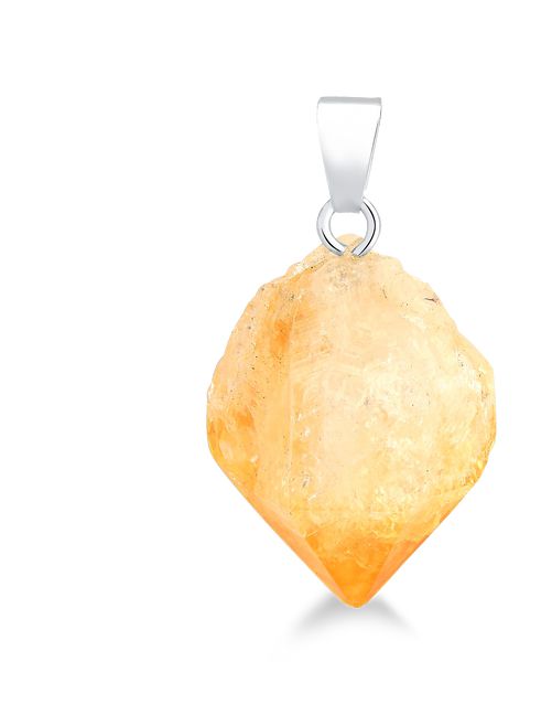 Citrine Rough Pendant #S206