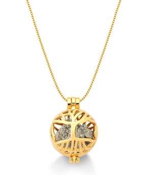 Crystal Amulet Necklace #2038.1