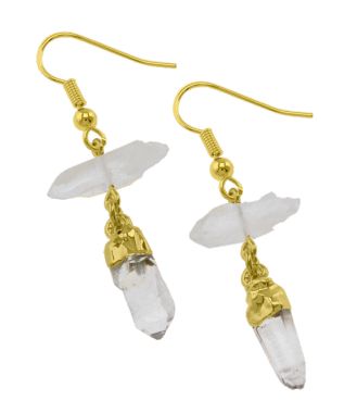Crystal Point Earring #1509.1