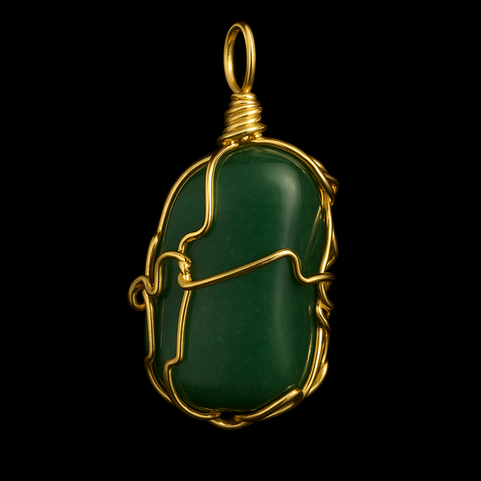 Tumble Stone Crystal Pendant #131.1