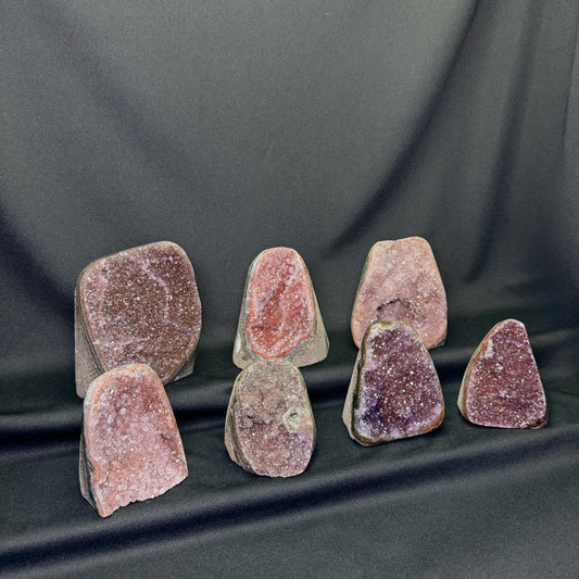 Rainbow Amethyst Cut Bases – Wholesale Lot 3.35 kg (≈ 7.38 lb)