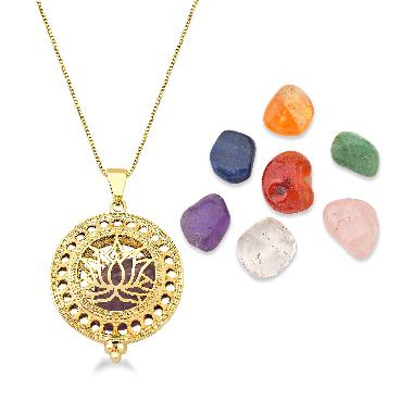 Lotus Flower Necklace #2092.1