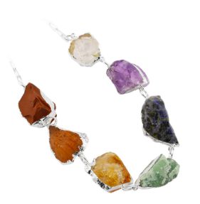 Mixed Crystals Necklace #2013.1