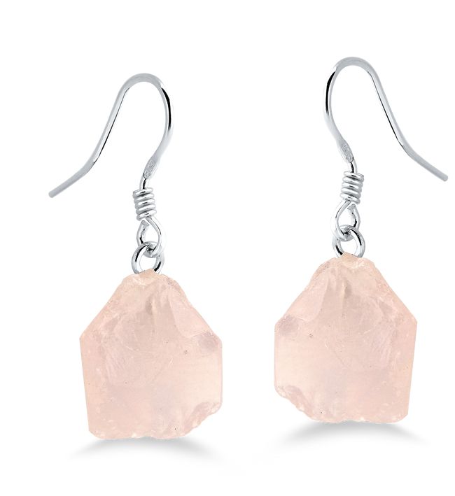 Rose Quartz Earring #S05