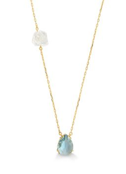 Small Crystal ended Necklace #2067.1