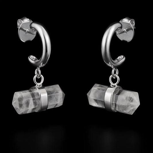 double terminated Point Earring #2 #1532.1