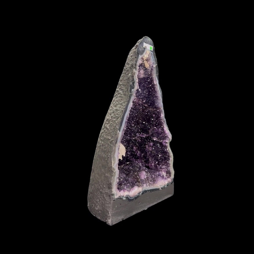 Amethyst Cathedral with Agate Banding & Calcite Inclusions – 50cm | 21.4kg
