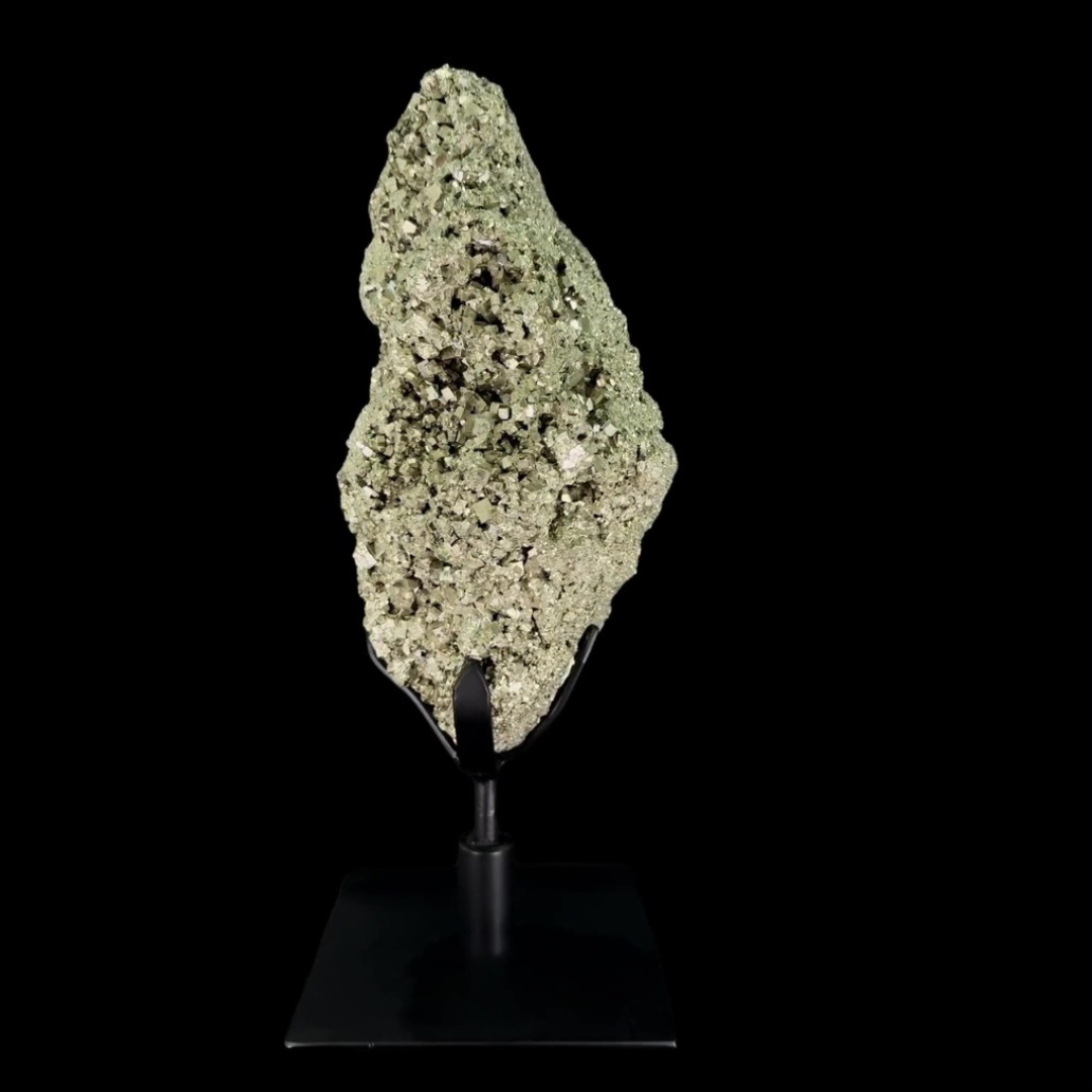 Pyrite on Iron Stand