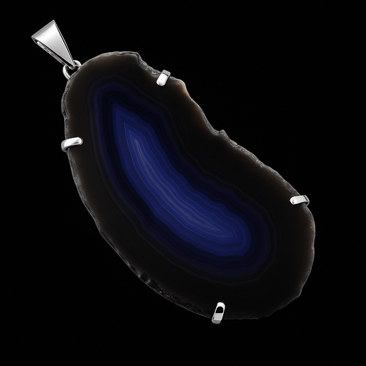 Agate Slice Pendant #33.1