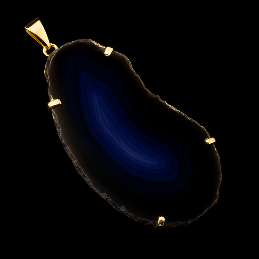 Agate Slice Pendant #33.1