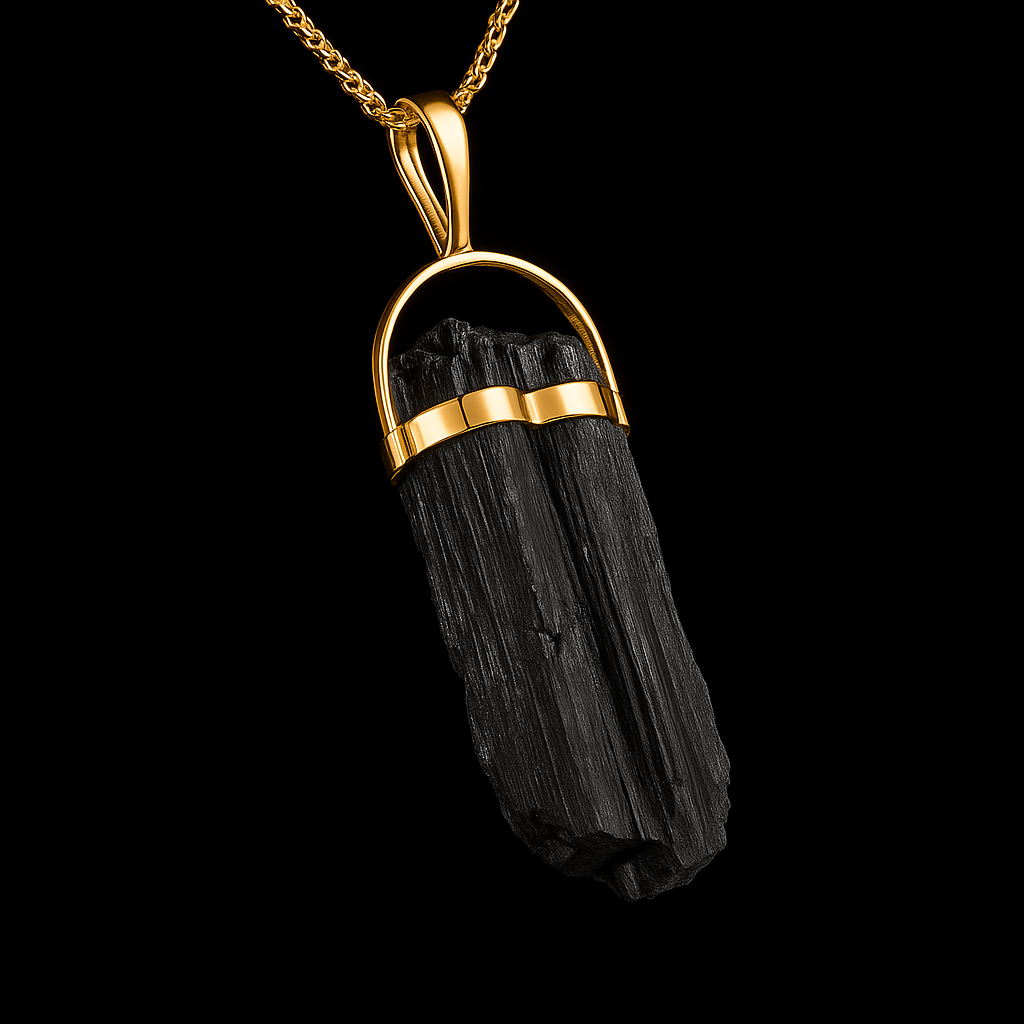 Black Tourmaline Pendant #49.1