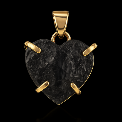 Tourmaline Heart Pendant #127.1