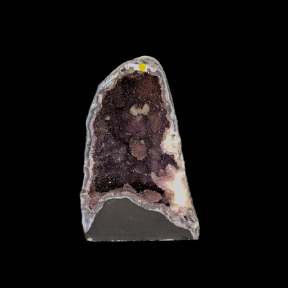 Amethyst Cathedral with Agate Bands & Calcite Inclusions – 43cm | 22.85kg