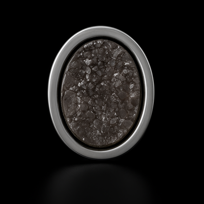 Agate Druse Earring #S12