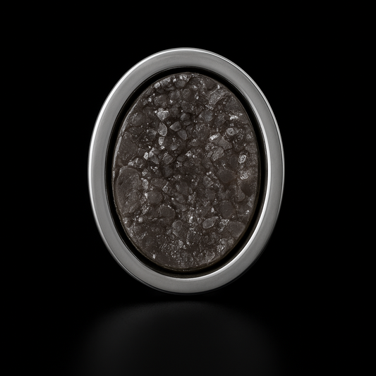 Agate Druse Earring #S12