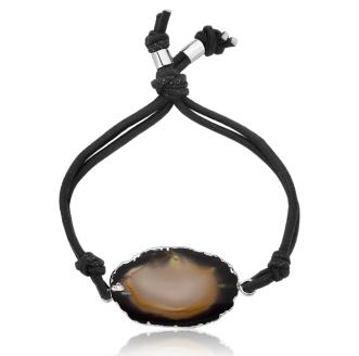 Agate Slice Bracelet # 1030.1