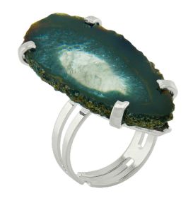 Agate Slice Ring #501.1