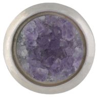 Amethyst Druse Earring #S13