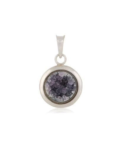 Amethyst Druse Pendant #S230