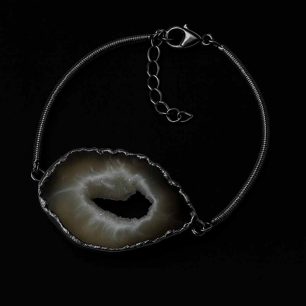 Natural Geode Bracelet #1000.1