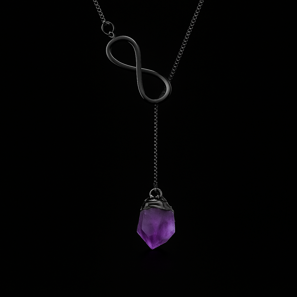 Infinite Crystal Necklace #2084.1