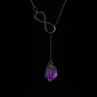 Infinite Crystal Necklace #2084.1