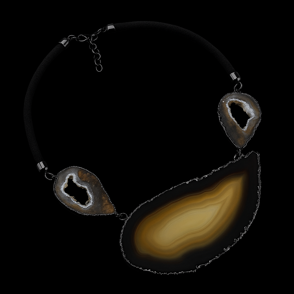 Natural Geode with Agate #2008.1