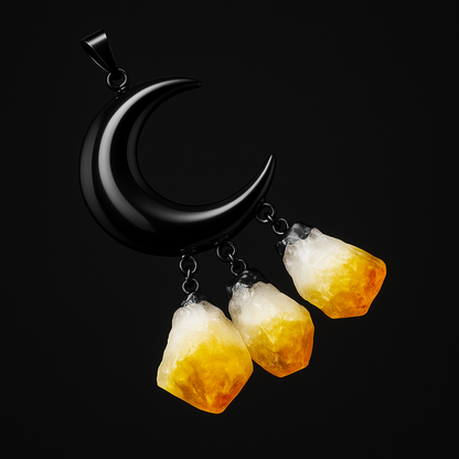 Moon Triple Point Pendant #20.1