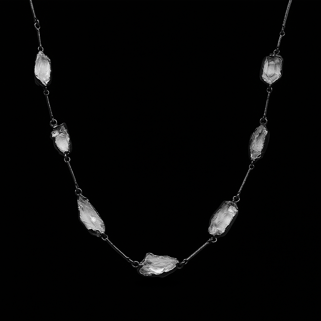 Seven Crystals Necklace #2081.1