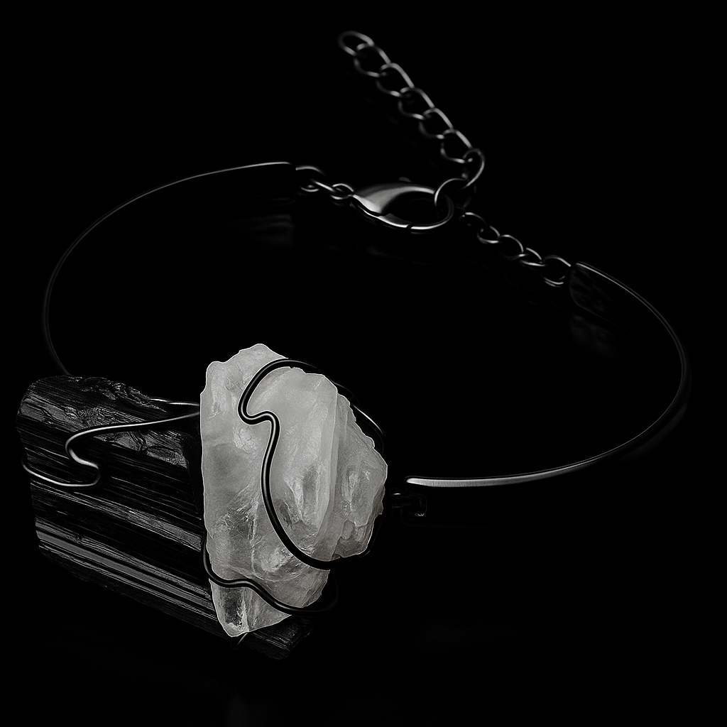 Tourmaline with Crystal Bracelet #1001.1