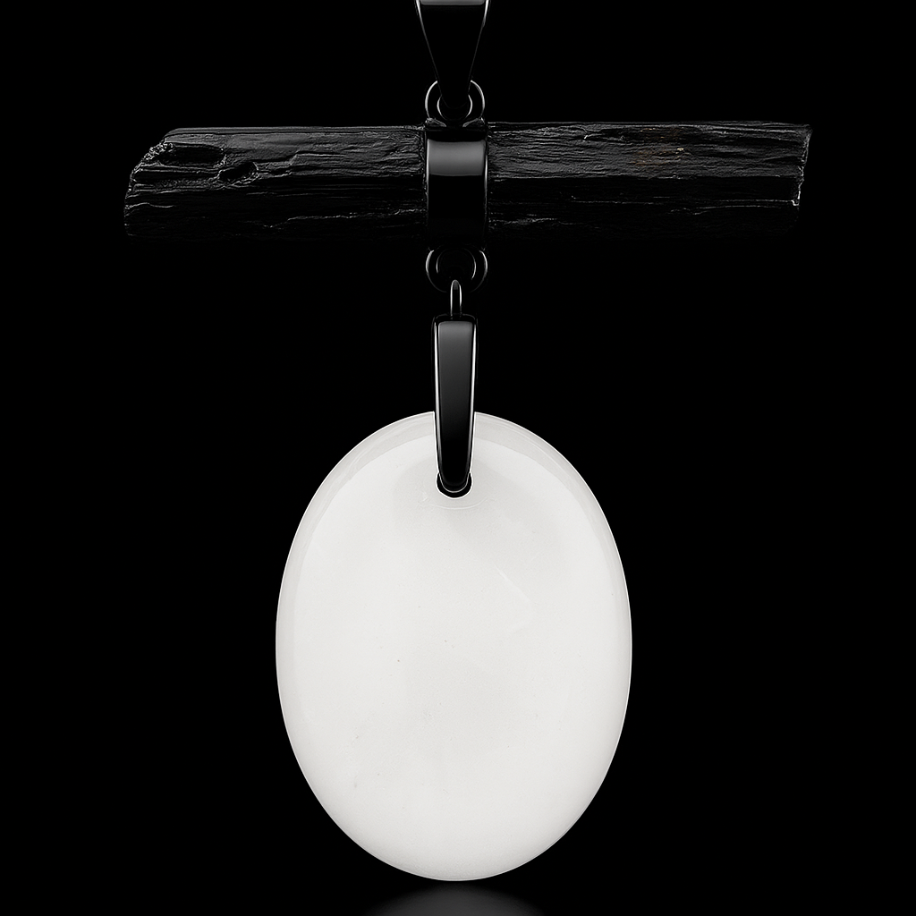 Tourmaline with Crystal Pendant #103.1