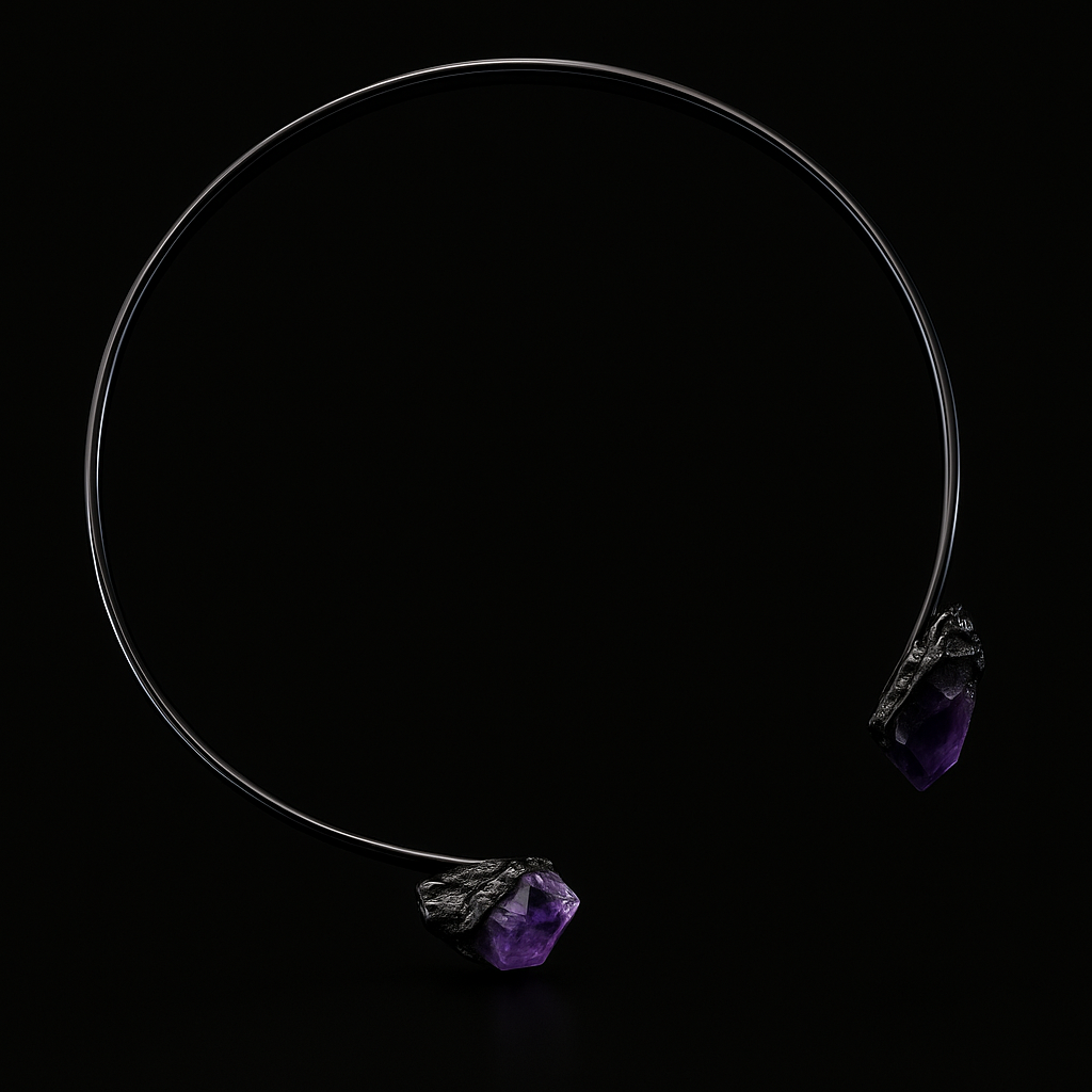 Double Ended Crystal Necklace #2031.1