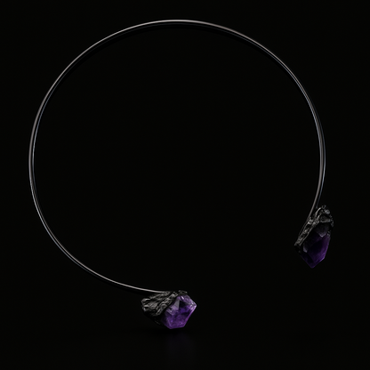 Double Ended Crystal Necklace #2031.1