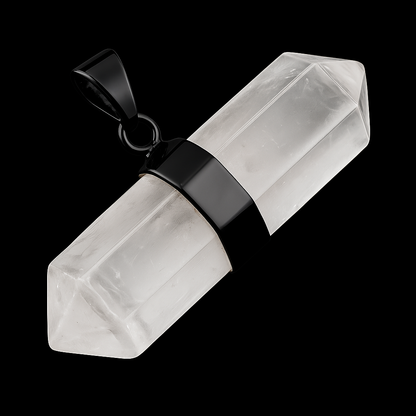 double terminated Point Pendant #36.1