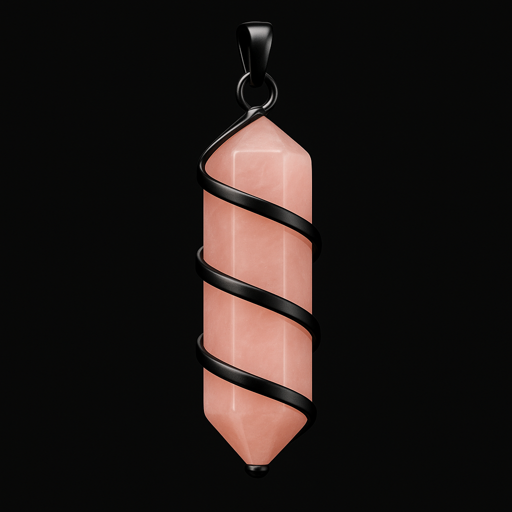 Rose Quartz Pendant #17.1