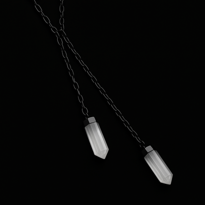 Double ended Crystal Necklace #2025.1