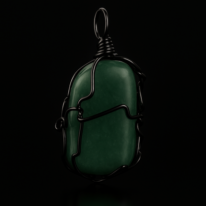 Tumble Stone Crystal Pendant #131.1