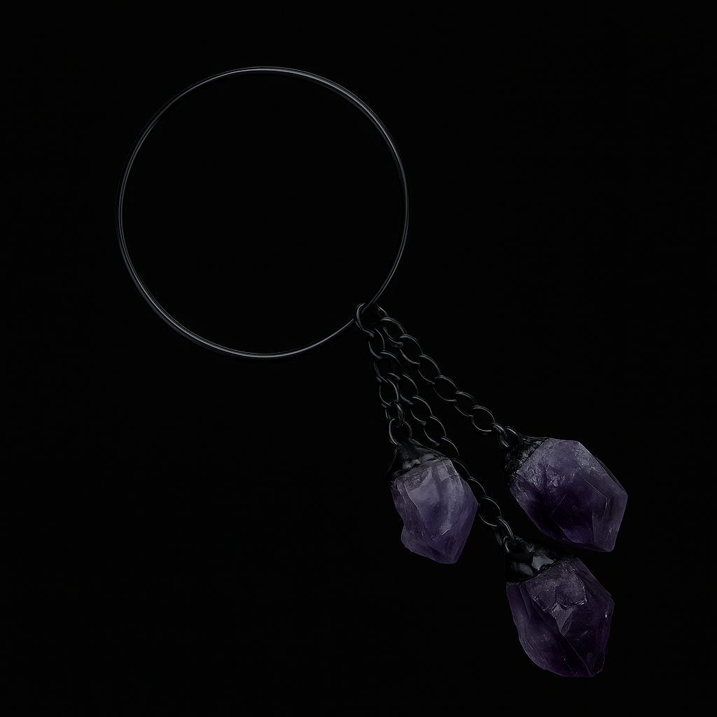 Triple Point hoop Pendant #30.1