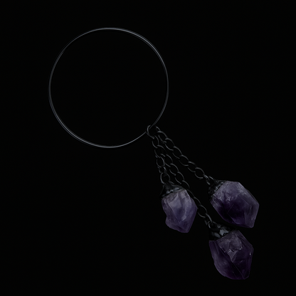 Triple Point hoop Pendant #30.1