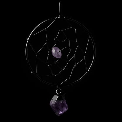 Crystal Net Pendant #130.1