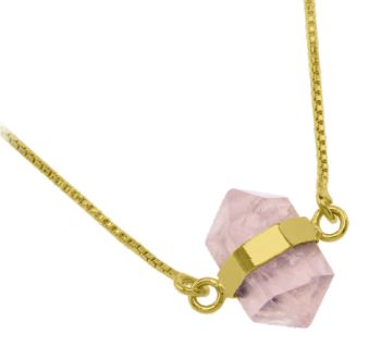 double terminated Crystal Necklace #2030.1