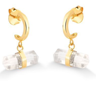 double terminated Point Earring #2 #1532.1