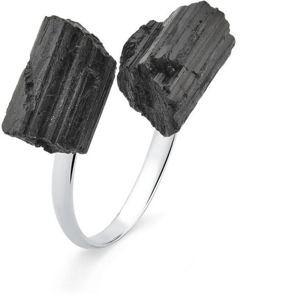 Black Tourmaline Ring #S104