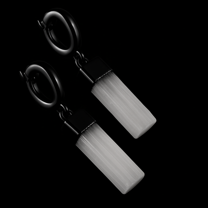 Selenite or Kyanite Earring #1502.1